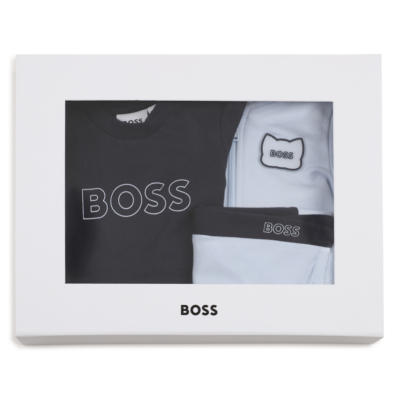 VEST + BROEK + T-SHIRT SET BOSS 
                        BOY