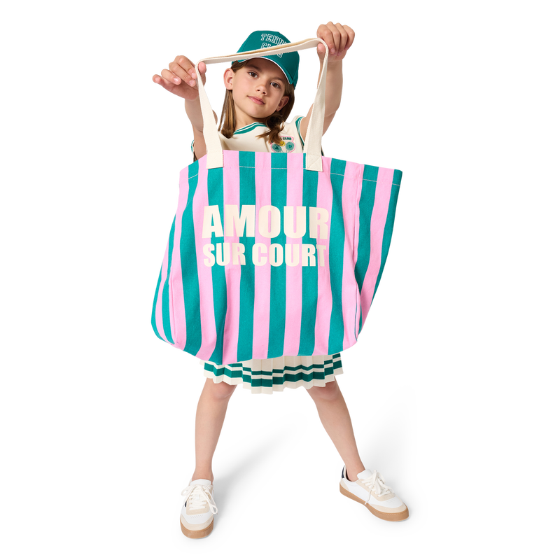 KATOENEN DRAAGTAS KIDS AROUND 
                        GIRL