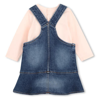 Set van jurk en t-shirt CHLOE MEISJE