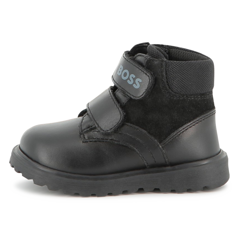 Enkellaarsjes met klittenband BOSS 
                        BOY