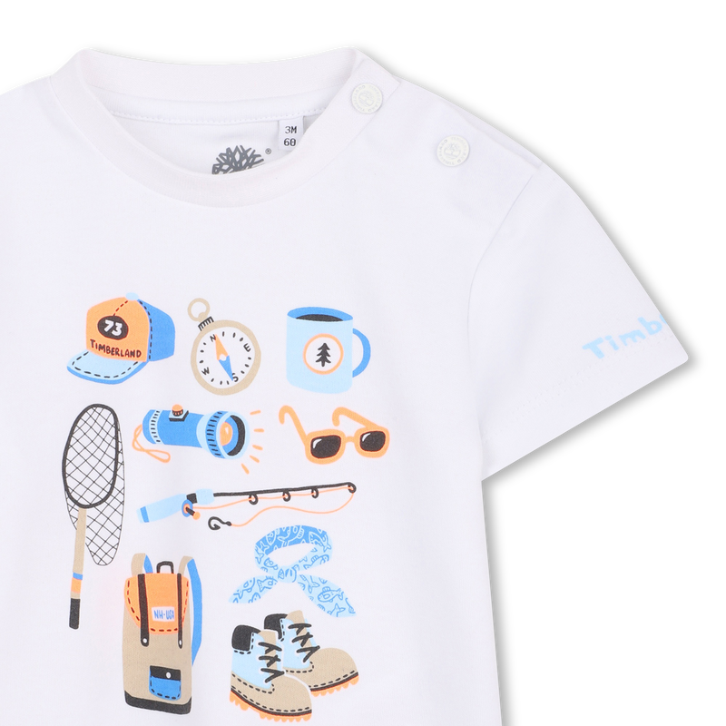 T-SHIRT MET KORTE MOUWEN TIMBERLAND 
                        BOY