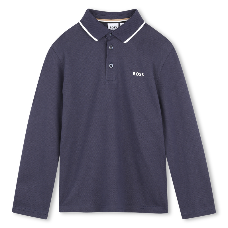 Polo met lange mouwen BOSS 
                        BOY