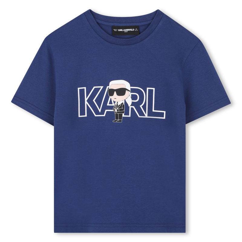 T-shirt met korte mouwen KARL LAGERFELD KIDS 
                        BOY
