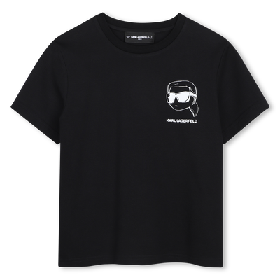 T-shirt met korte mouwen KARL LAGERFELD KIDS JONGEN