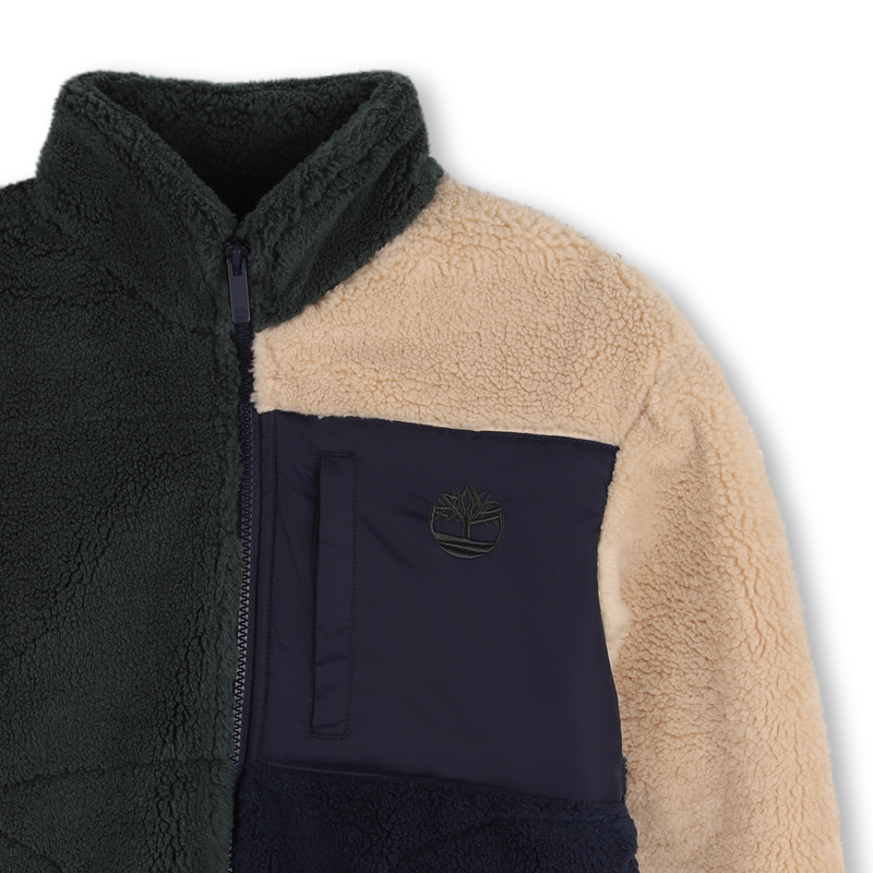 Fluffy fleece vest TIMBERLAND 
                        BOY