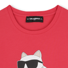 T-shirt met korte mouwen KARL LAGERFELD KIDS 
                    GIRL