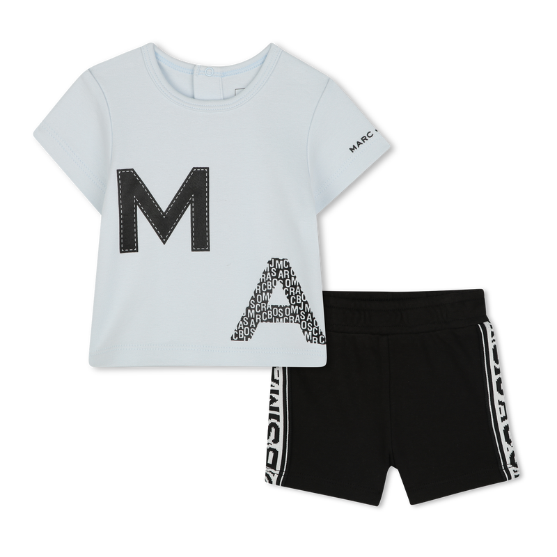 Katoenen T-shirt en short MARC JACOBS 
                        UNISEX