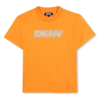 T-shirt met korte mouwen DKNY 
                    BOY