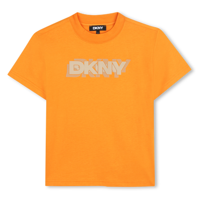 T-SHIRT MET KORTE MOUWEN DKNY BOY