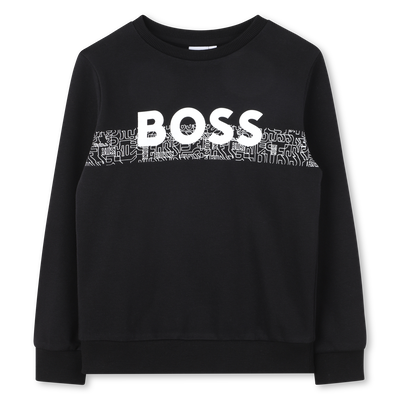 Sweatshirt met ronde hals BOSS JONGEN