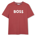 T-shirt met korte mouwen BOSS 
                    BOY