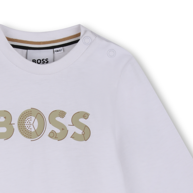 T-shirt met lange mouwen BOSS 
                        BOY