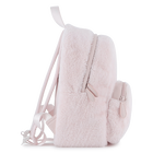 Kleine rugzak gemaakt van donzige fleece KARL LAGERFELD KIDS 
                    GIRL