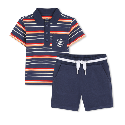 SET T-SHIRT EN KORTE BROEK TIMBERLAND BOY
