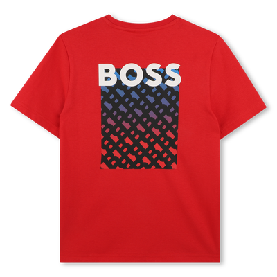 T-SHIRT KORTE MOUWEN BOSS JONGEN