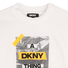 T-shirt met korte mouwen DKNY 
                    BOY