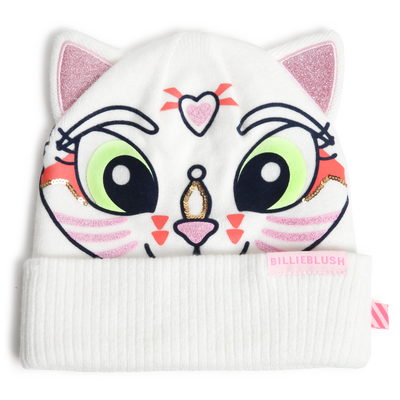 Kattenmuts met glitters oorenen BILLIEBLUSH GIRL