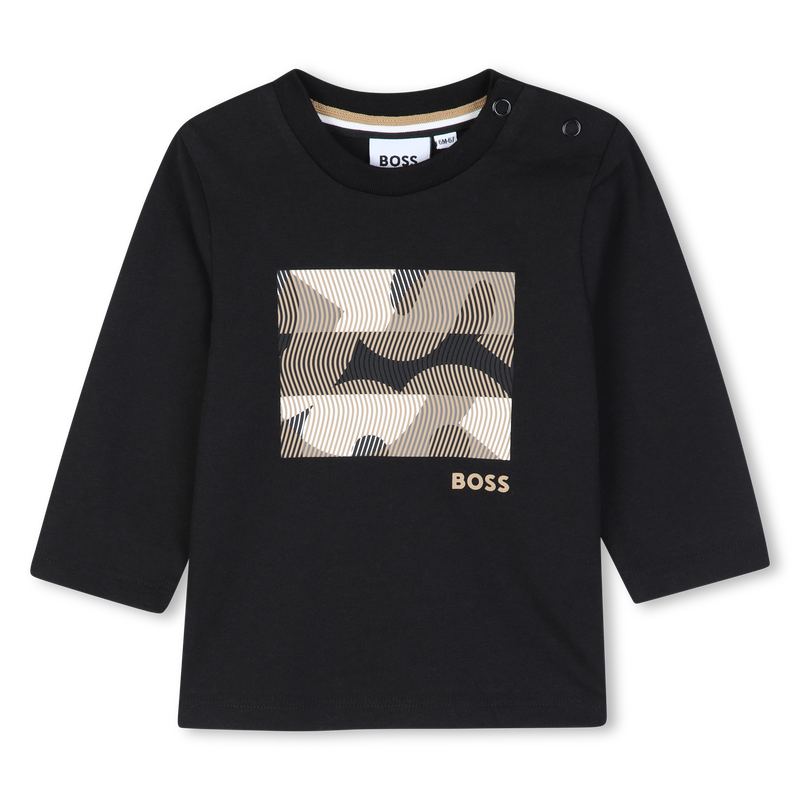 T-shirt met lange mouwen BOSS 
                        BOY