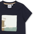 T-shirt met korte mouwen BOSS 
                    BOY