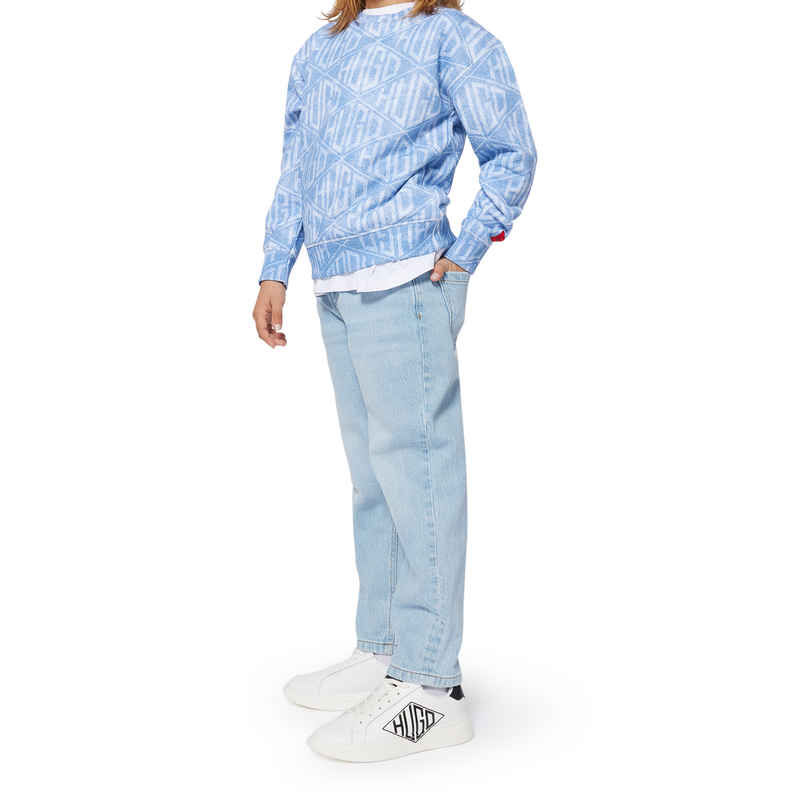 Fleece sweater HUGO 
                        JONGEN