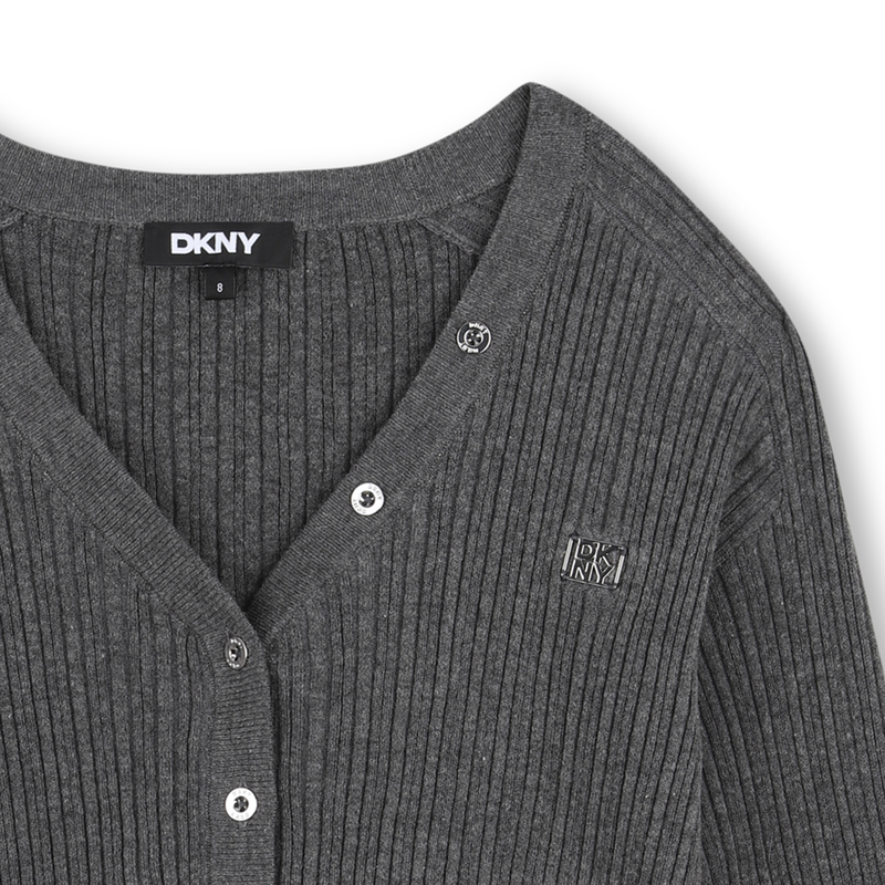 Gebreide cardigan DKNY 
                        GIRL