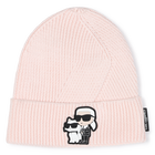 Gebreide muts KARL LAGERFELD KIDS 
                    GIRL