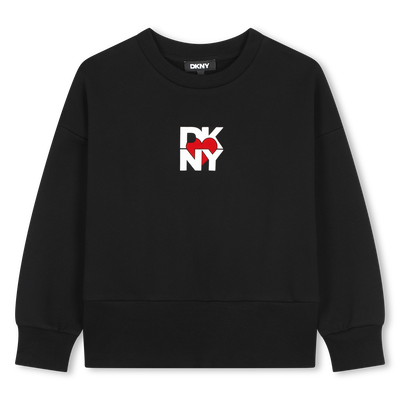 Fleece sweater DKNY GIRL