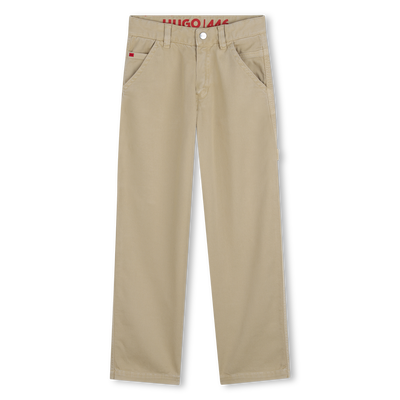 BROEK MET SIERSTIKSELS HUGO BOY