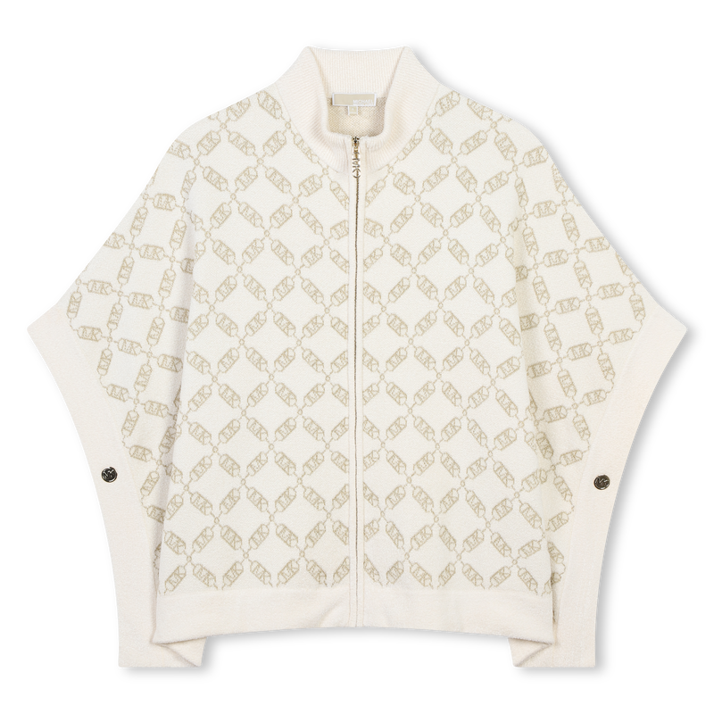 Gebreide cape met rits MICHAEL KORS 
                        GIRL