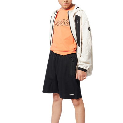 Katoenen T-shirt korte mouwen BOSS BOY