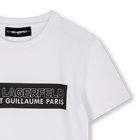 T-shirt met korte mouwen KARL LAGERFELD KIDS 
                    BOY