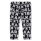 Complete set van jurk en broek KARL LAGERFELD KIDS 
                    MEISJE