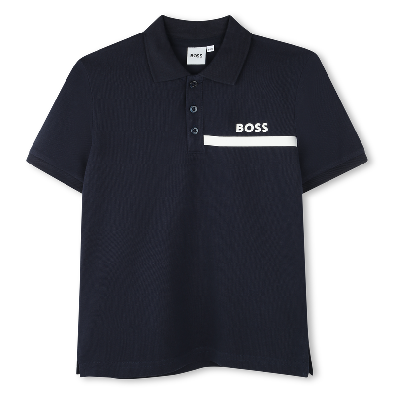 POLOSHIRT MET KORTE MOUWEN BOSS 
                        BOY
