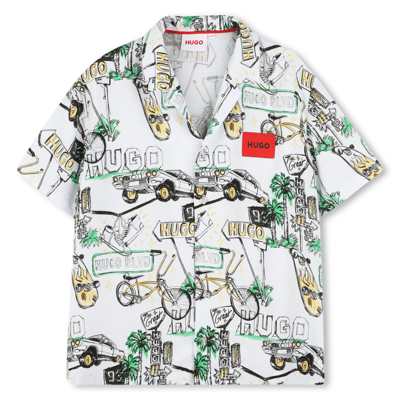 Overhemd met korte mouwen HUGO 
                        BOY