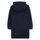 Fleece jurk met capuchon MICHAEL KORS 
                    GIRL