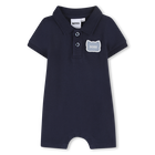Knoop playsuit, MARINE, hi-res