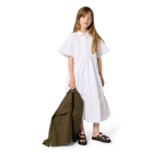 Korte trenchcoat met dubbele rij knopen ZADIG VOLTAIRE 
                    GIRL