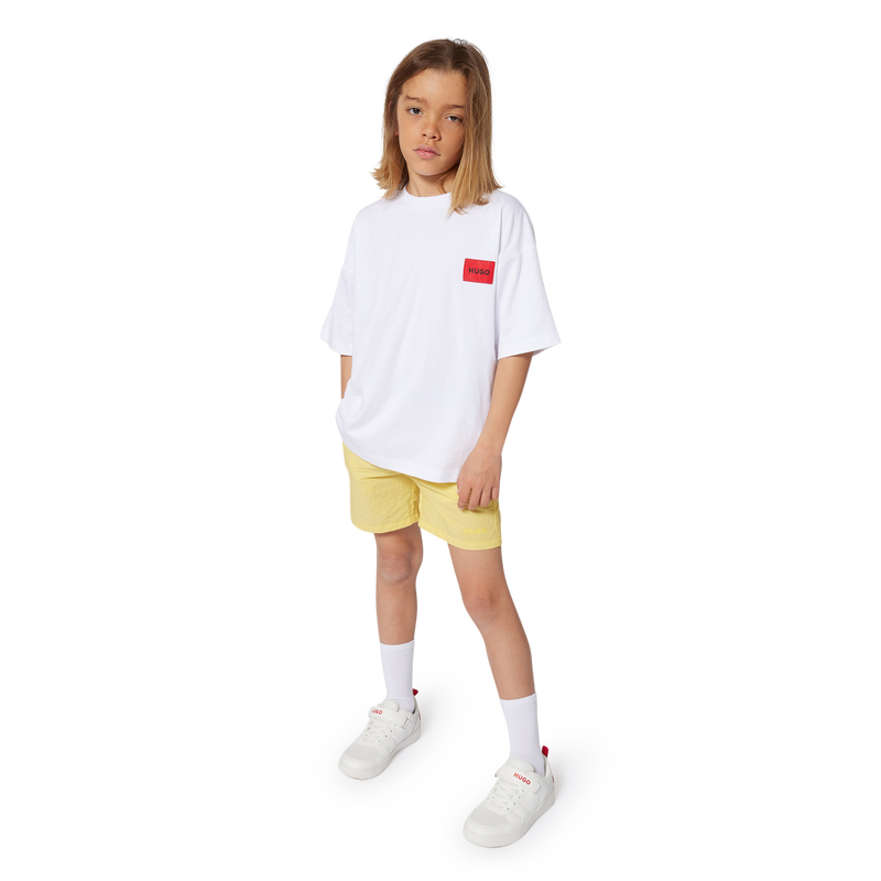 T-shirt met korte mouwen HUGO 
                        BOY