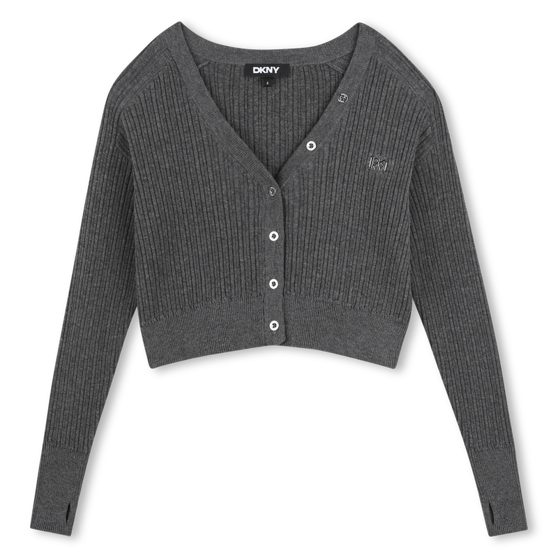 Gebreide cardigan DKNY 
                        GIRL