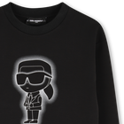 Dubbel jersey sweatshirt KARL LAGERFELD KIDS 
                    BOY
