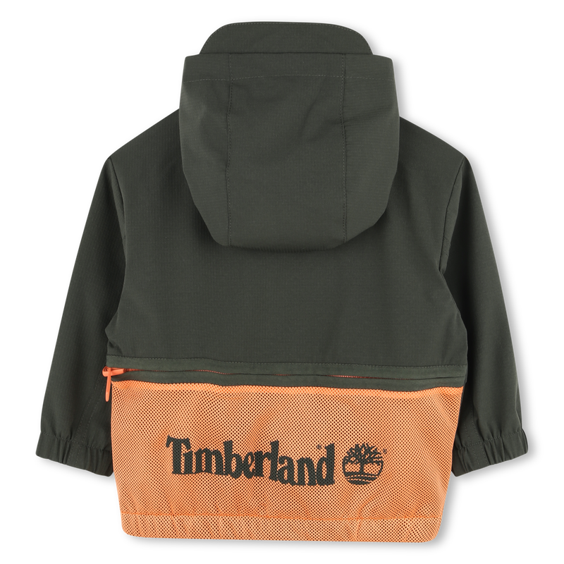 Windjack met rits en capuchon TIMBERLAND 
                        BOY