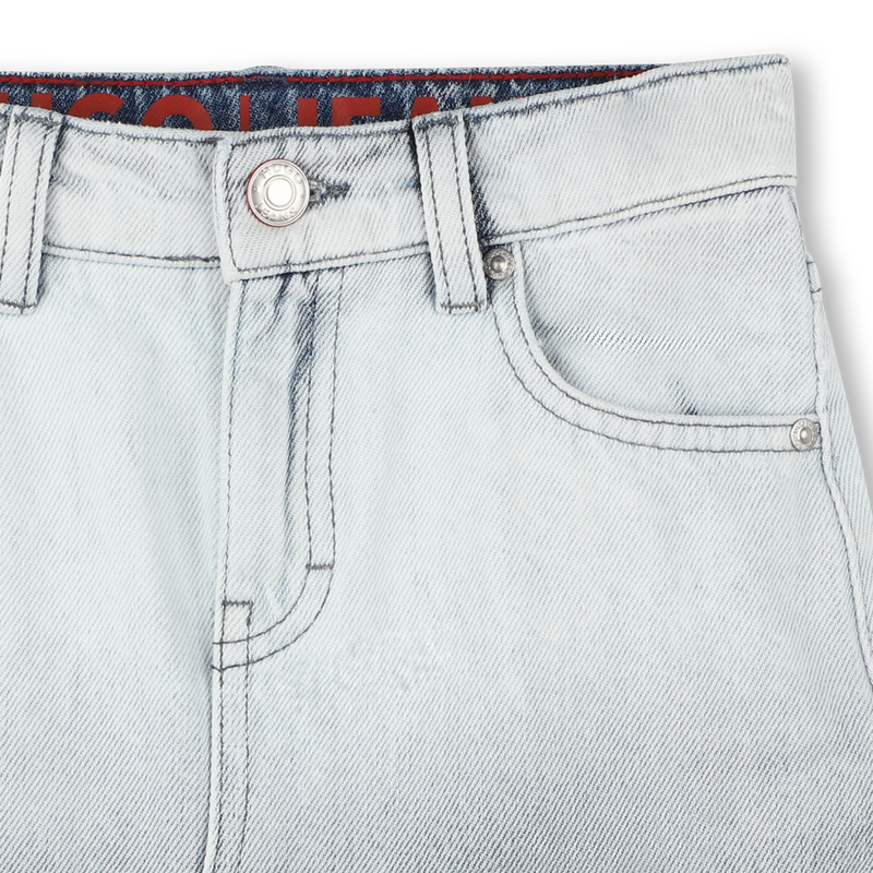 Rok met zakken van jeansstof HUGO 
                        GIRL