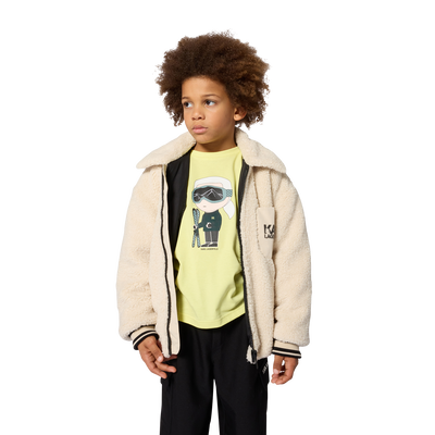 T-shirt met lange mouwen KARL LAGERFELD KIDS BOY