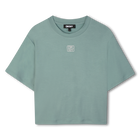 T-shirt met korte mouwen, BLAUWE BRANDING, hi-res
