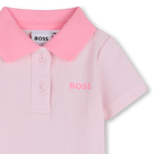 Polo + korte broek set BOSS 
                    GIRL
