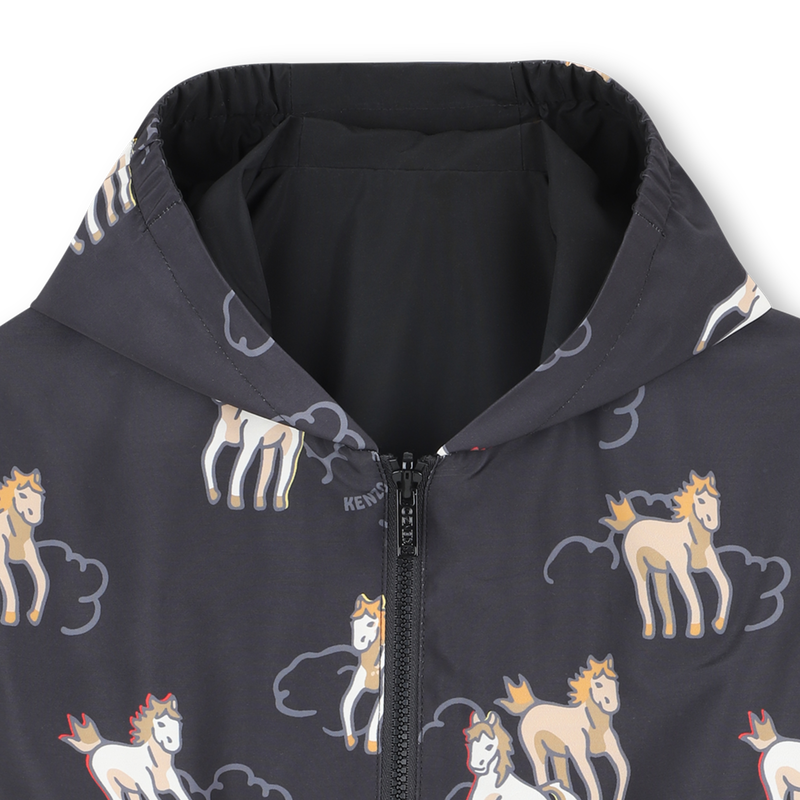 WINDJACK MET CAPUCHON KENZO KIDS 
                        UNISEX