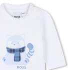 T-shirt met lange mouwen BOSS 
                    BOY