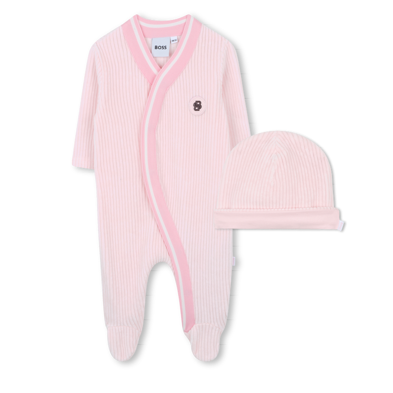 Set pyjama en hoeden BOSS 
                        GIRL