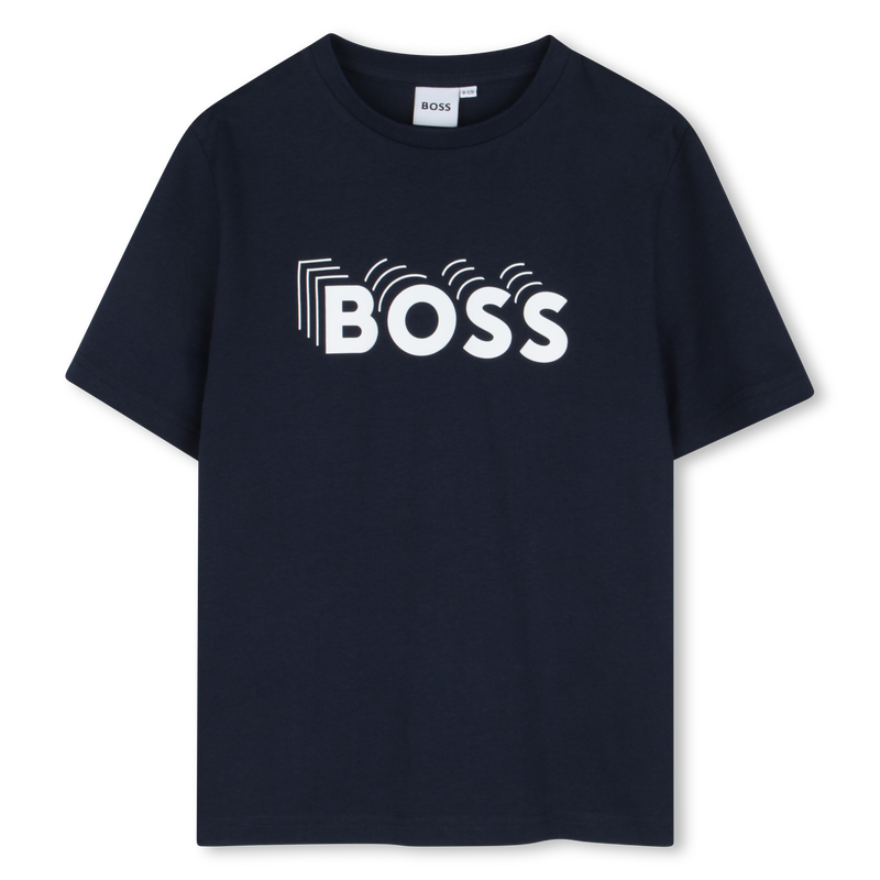 T-SHIRT MET KORTE MOUWEN BOSS 
                        BOY