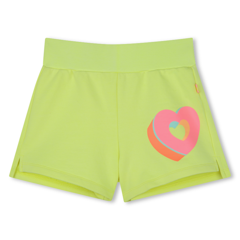Fleece short met hartjes BILLIEBLUSH 
                        GIRL
